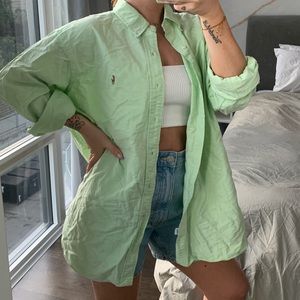 Baby green Ralph Lauren polo